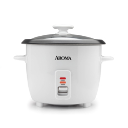 "Aroma 14-Cup Rice Cooker, White"
