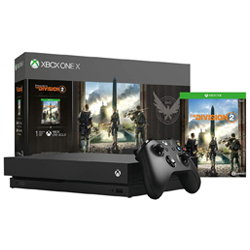 "Xbox One X 1TB Console With Tom Clancy's The Division 2 Bundle"